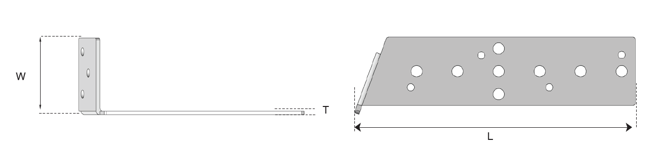 fascia bracket right galvanised